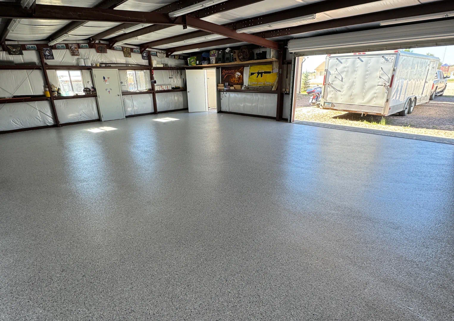Epoxy & Flake Flooring